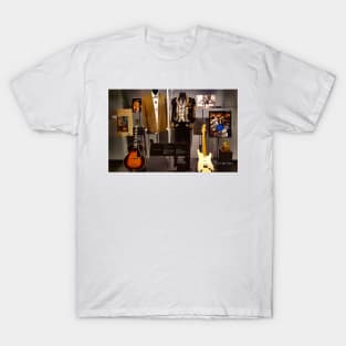 Stevie Ray Vaughan Exhibit - Family Style T-Shirt